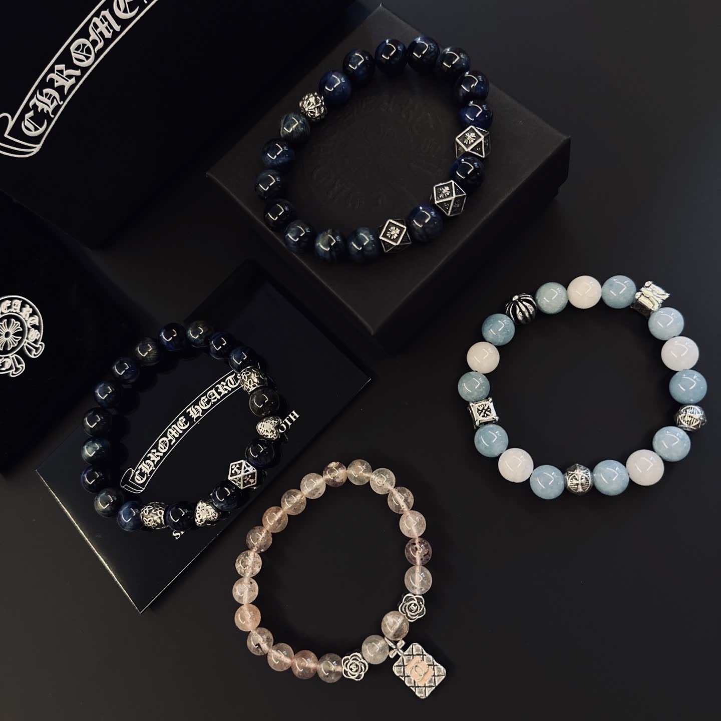 Chrome Hearts Beaded Bracelets Set